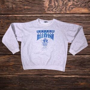VINTAGE LEE RYTHM AND BLUEFISH CREWNECK SWEATER